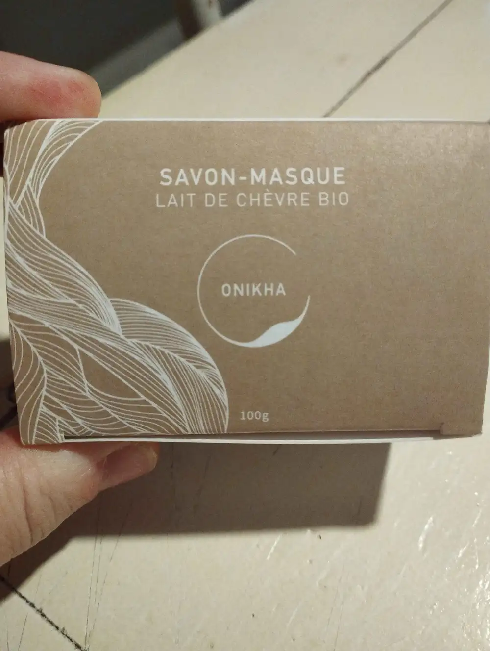 ONIKHA - Savon masque lait de chèvre Bio
