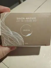 ONIKHA - Savon masque lait de chèvre Bio