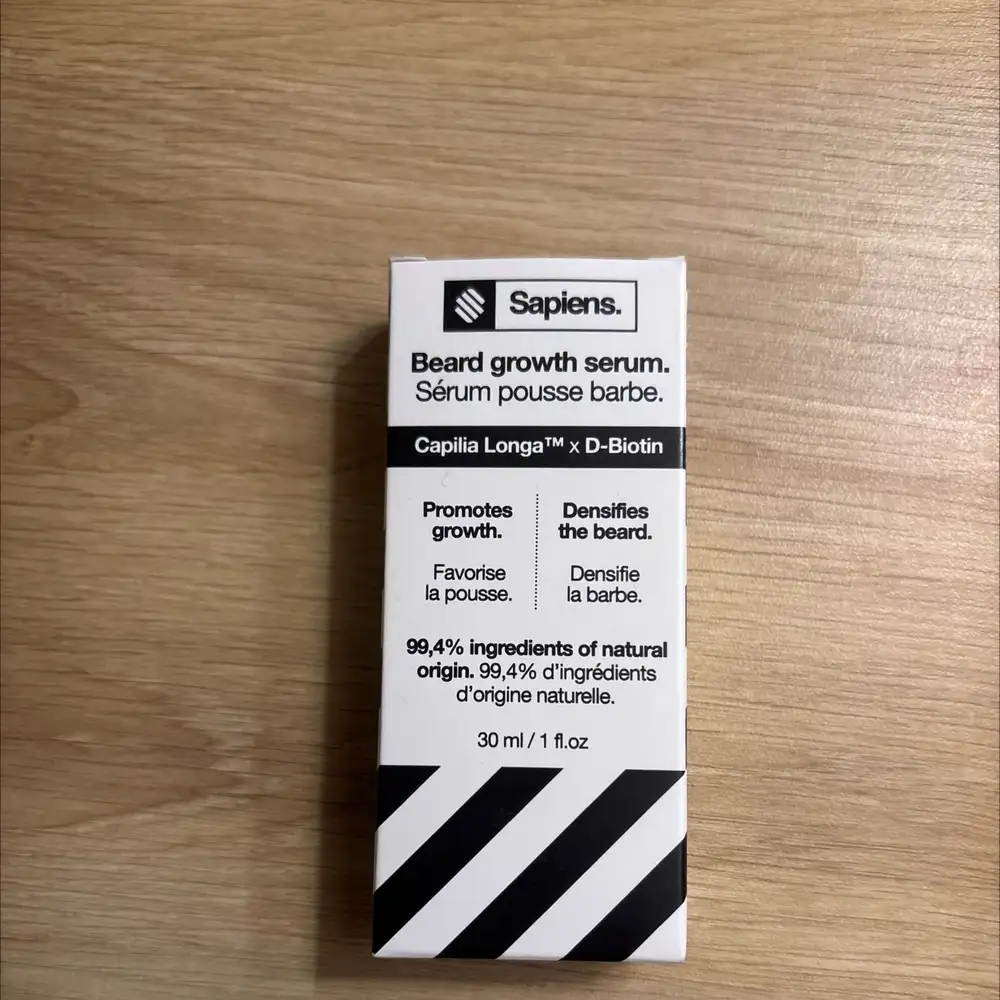 SAPIENS - Sérum pousse barbe