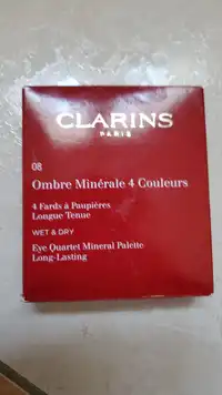 CLARINS - 08 Ombre minérale 4 couleurs