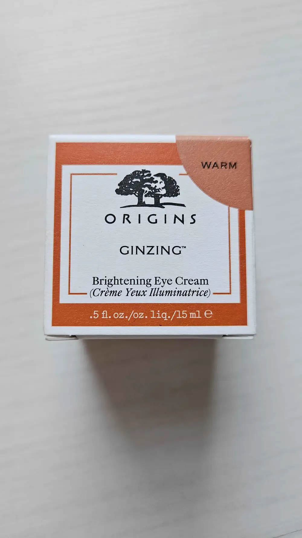ORIGINS - Ginzing - Crème yeux illuminatrice