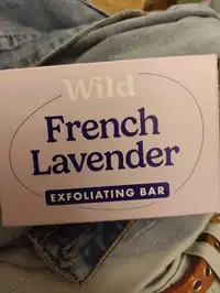 WILD - French lavender - Exfoliating bar