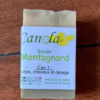 CANOLA - Savon Montagnard 3 en 1 
