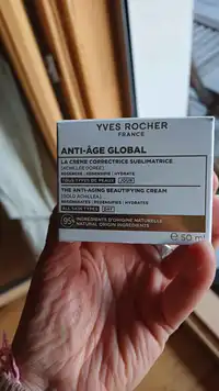 YVES ROCHER - Anti-âge global - La crème correctrice sublimatrice