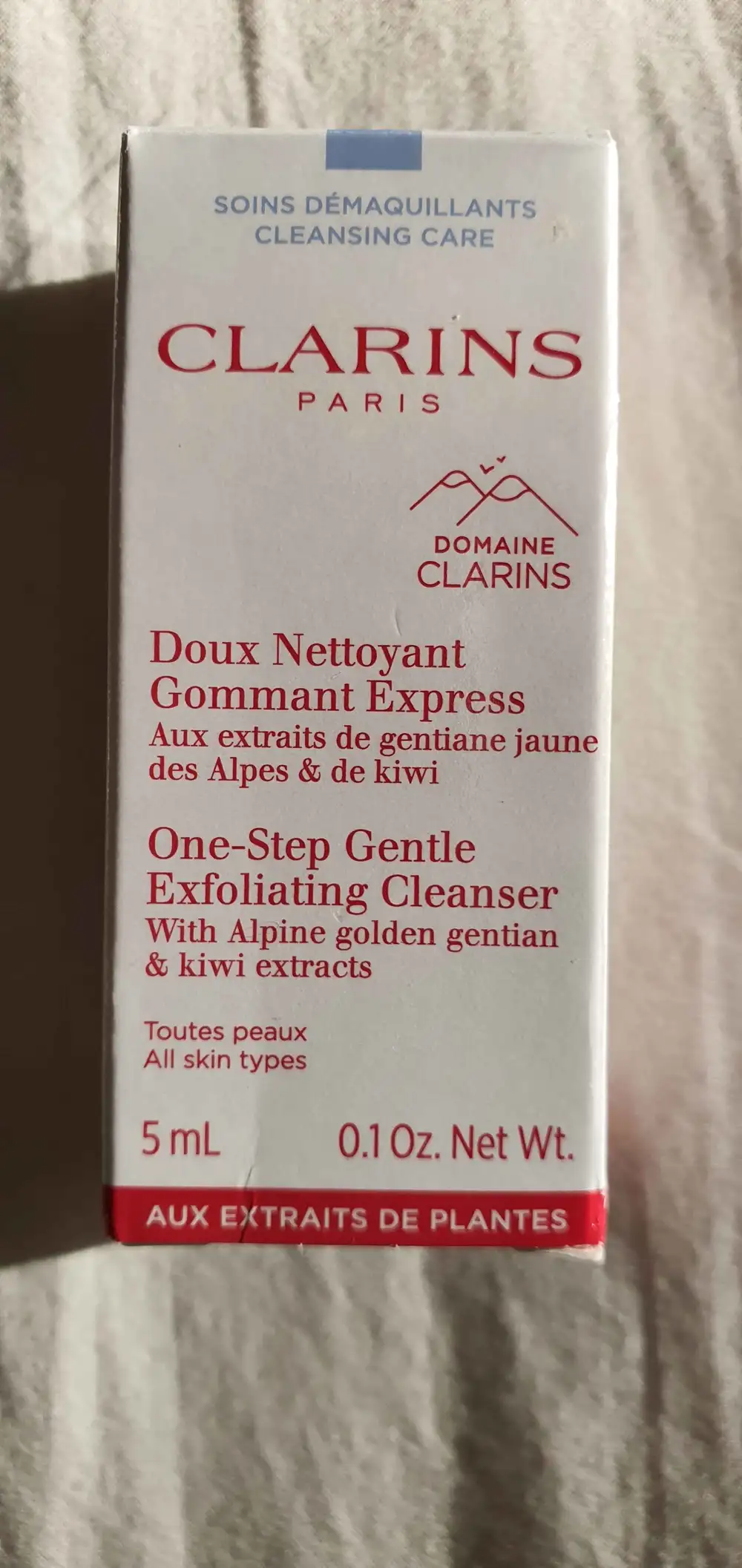 CLARINS - Doux nettoyant gommant express