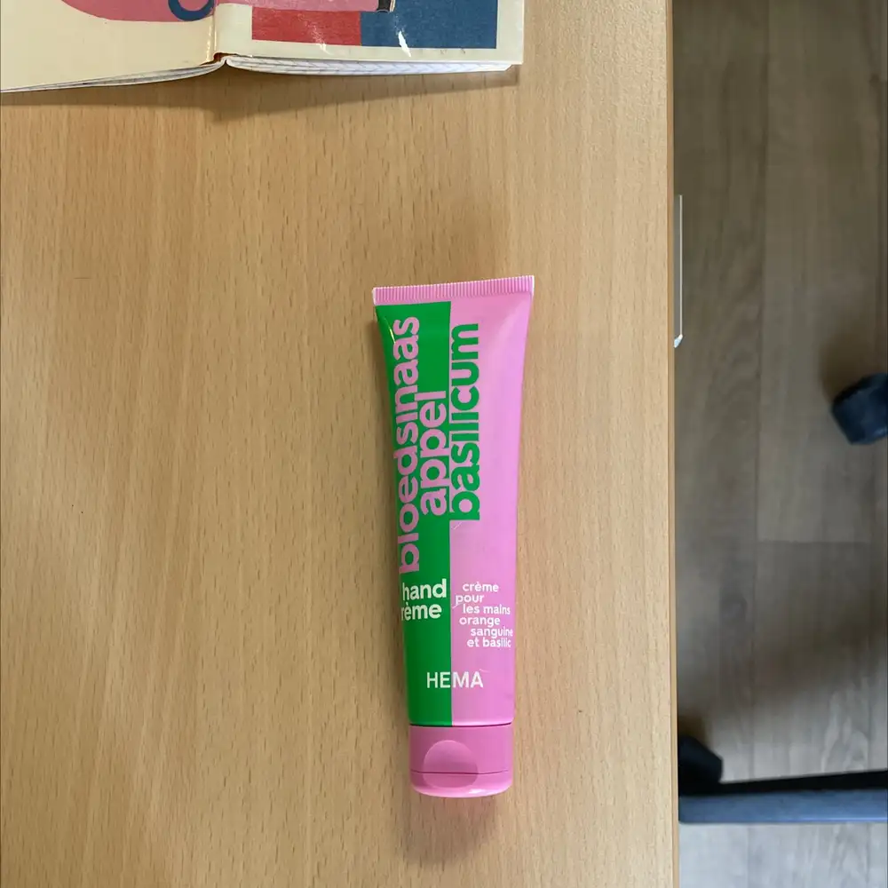 HEMA - Crème pour les mains orange sanguine et basilic 