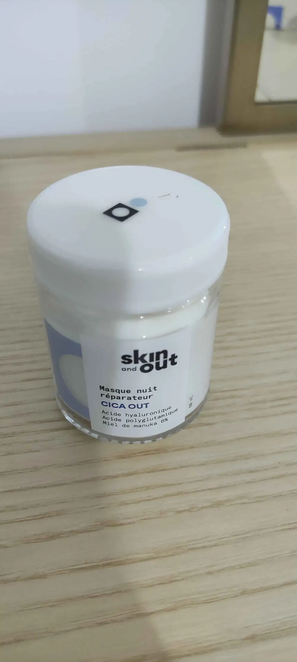 SKIN AND OUT -  Cica out - Masque nuit réparateur