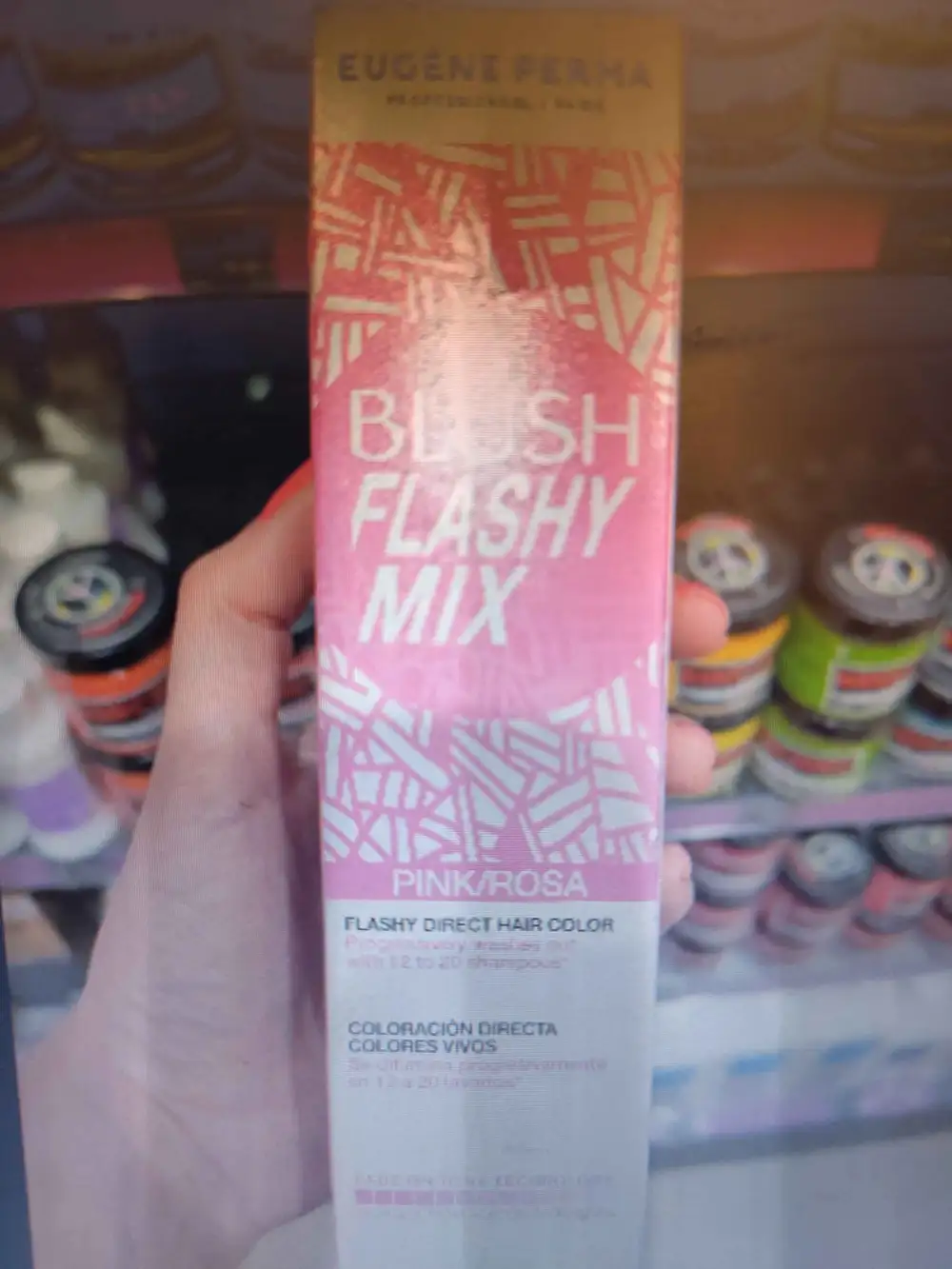 EUGÈNE PERMA - Blush flashy mik pink - Flashy direct hair color