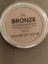 PRIMARK - PS bronze - Poudre bronzante mate visage brown