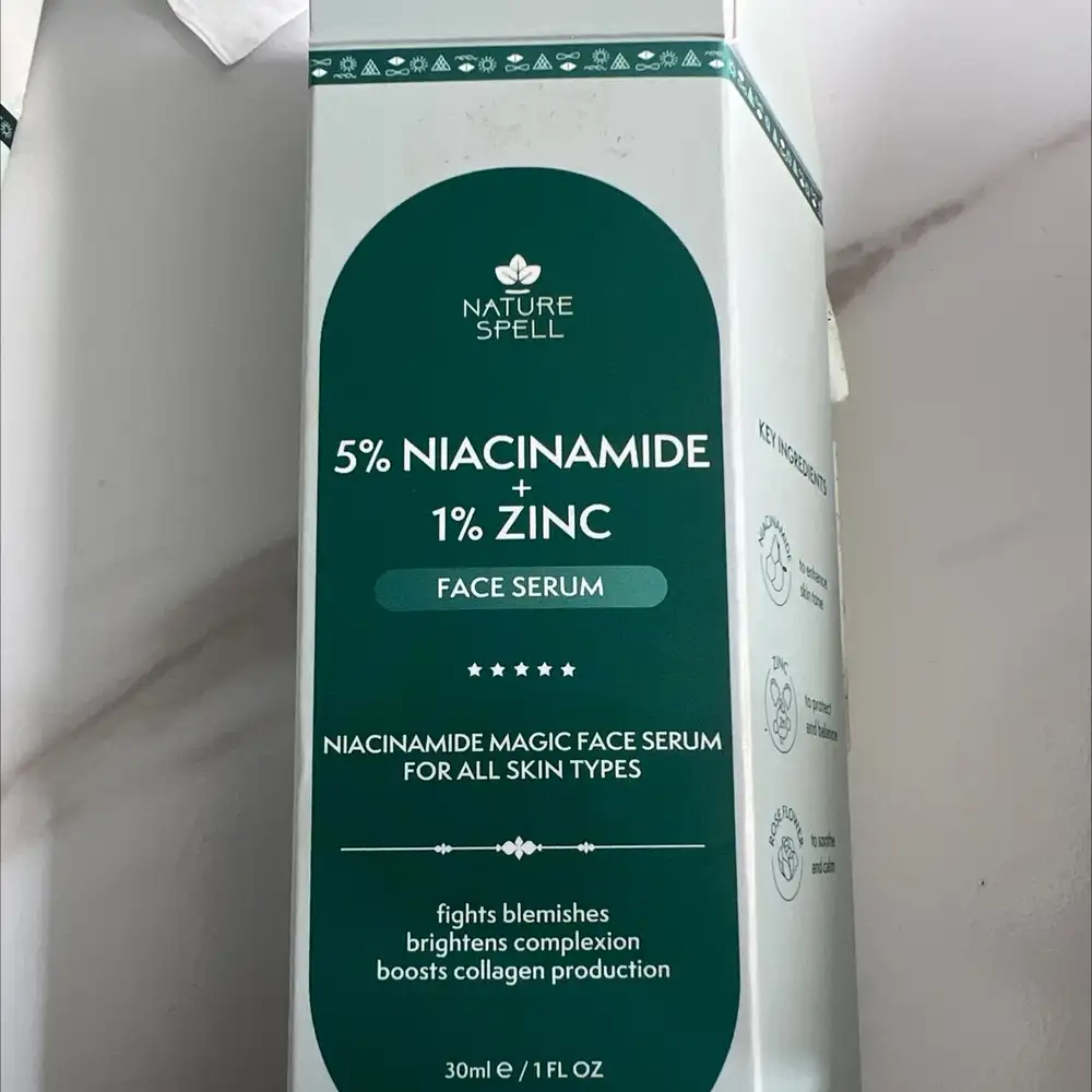 NATURE SPELL - 5% Niacinamide 1% zinc - Face serum