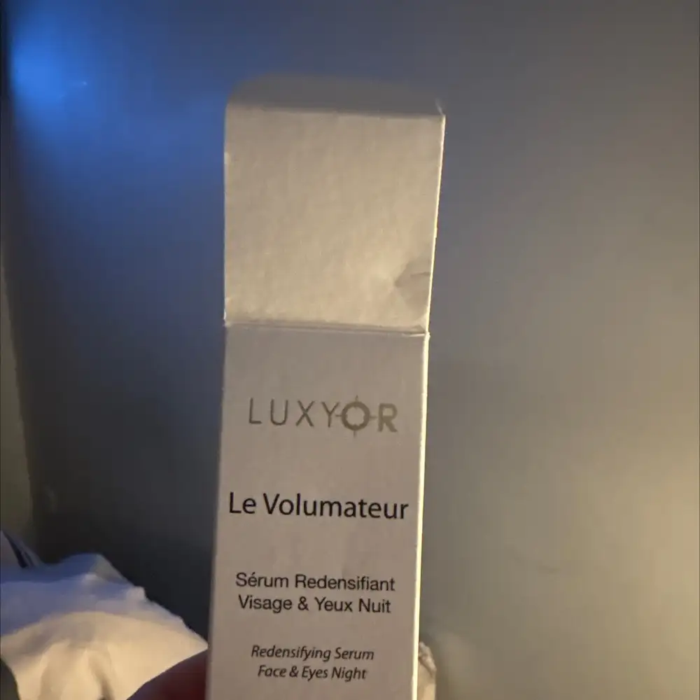 LUXYOR - Le volumateur - Sérum redensifiant visage & yeux nuit