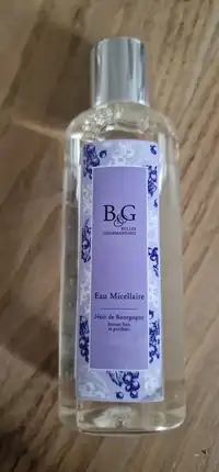 BULLES GOURMANDISES - Noir de Bourgogne - Eau micellaire