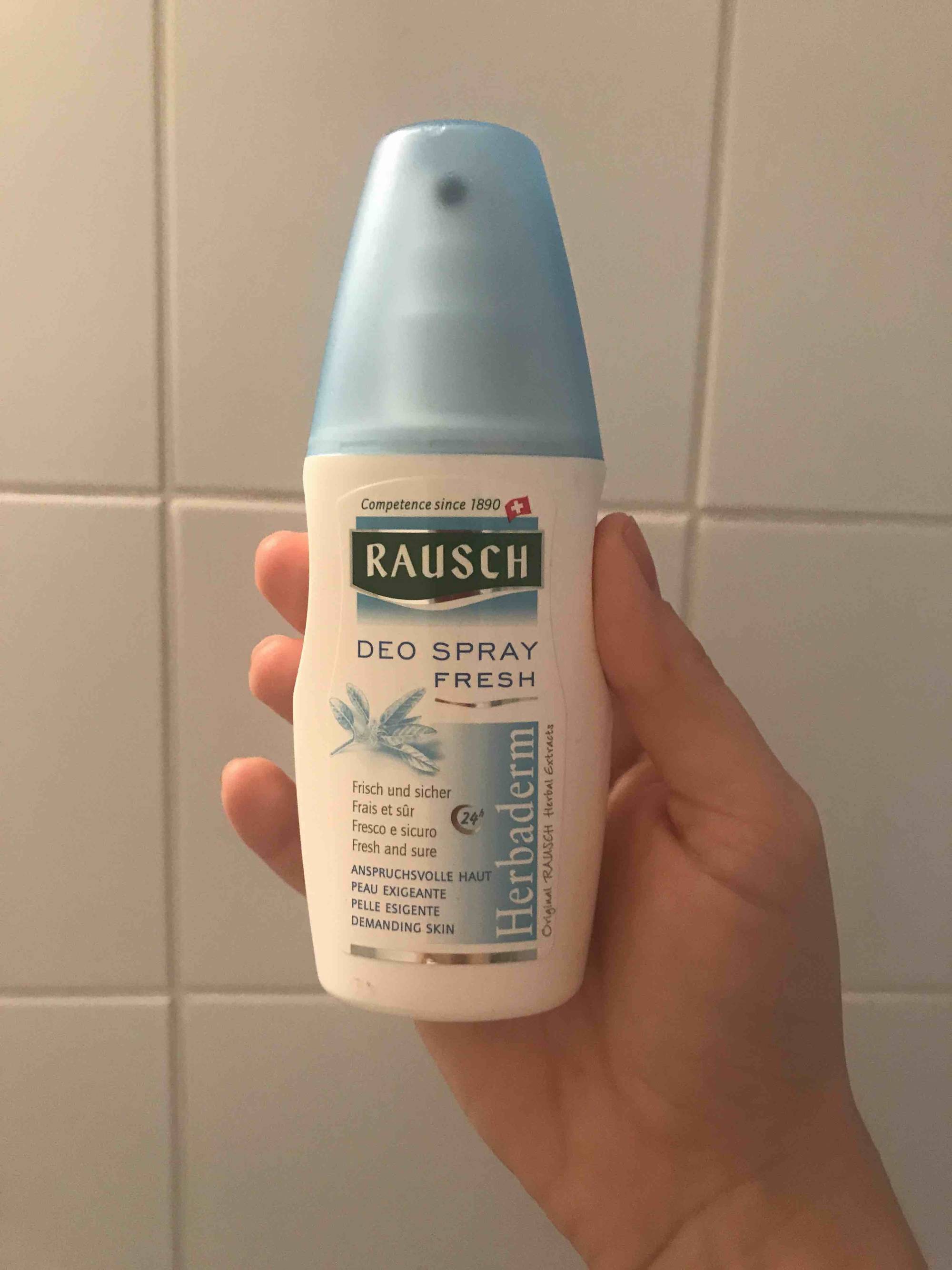RAUSCH - Herbaderm - Deo spray fresh 24H