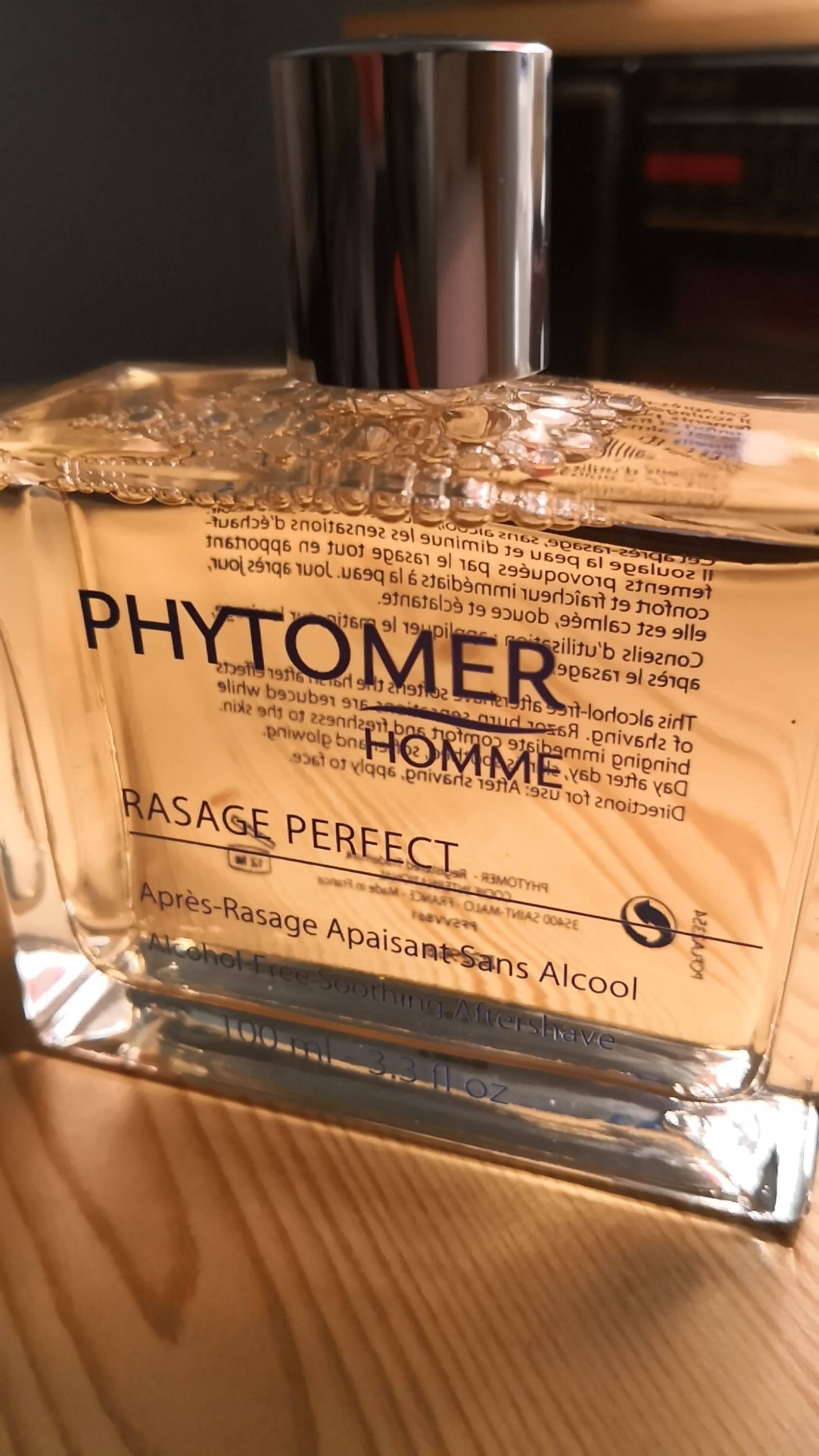 PHYTOMER - Homme Rasage perfect - Après-rasage apaisante sans alcool