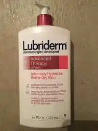 LUBRIDERM - Advanced therapy - Lotion intensely hydrates extra-dry skin