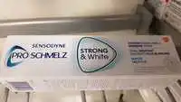 SENSODYNE - Proschmelz strong & white - Zahnpasta