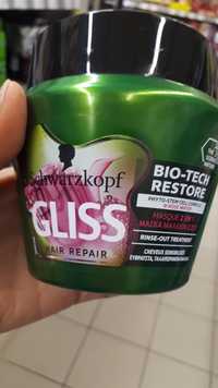 SCHWARZKOPF - Gliss bio-tech restore - Masque 2 en 1