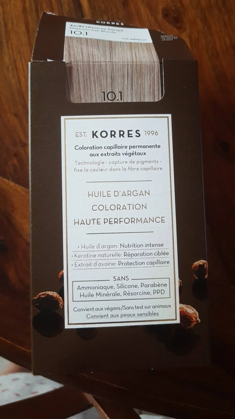 KORRES - Huile d'argan - Coloration haute performance