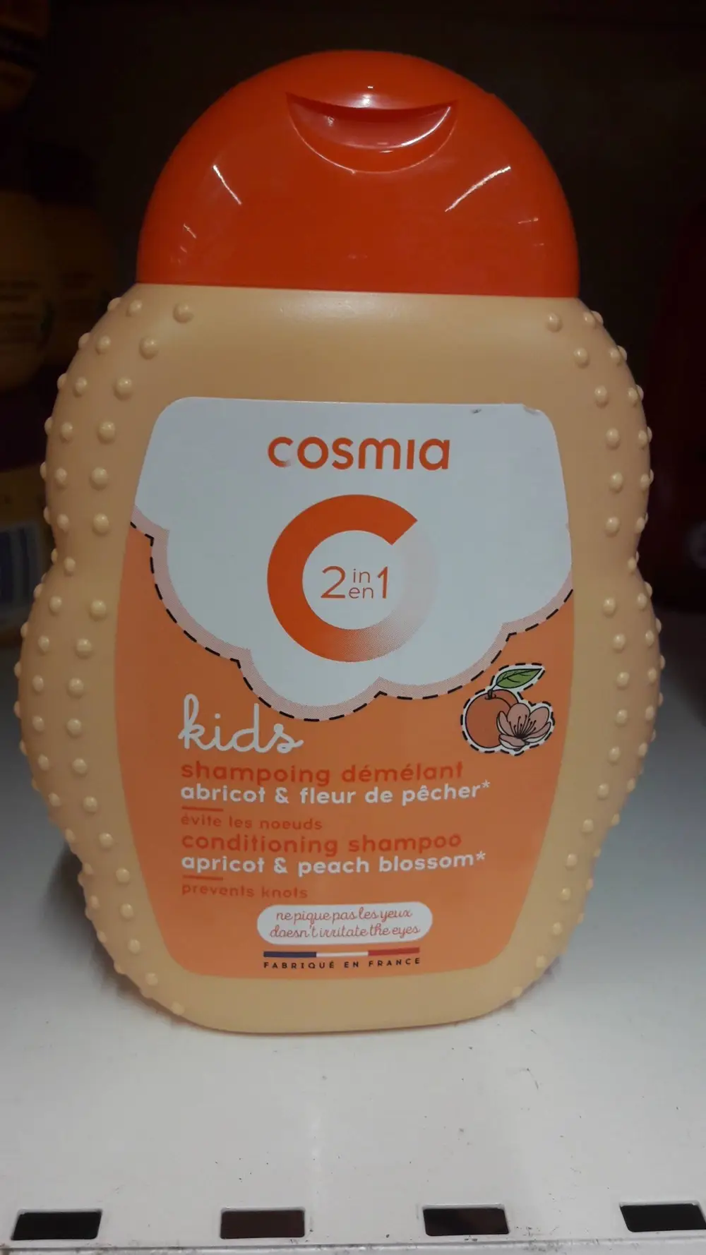 COSMIA - Kids 2en1 - Shampooing démêlante