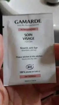 GAMARDE - Soin visage - Nourrit anti-âge