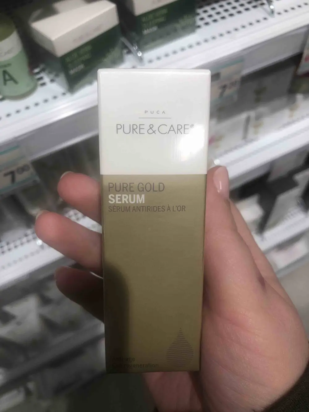 PURE & CARE - Sérum antirides à l'or