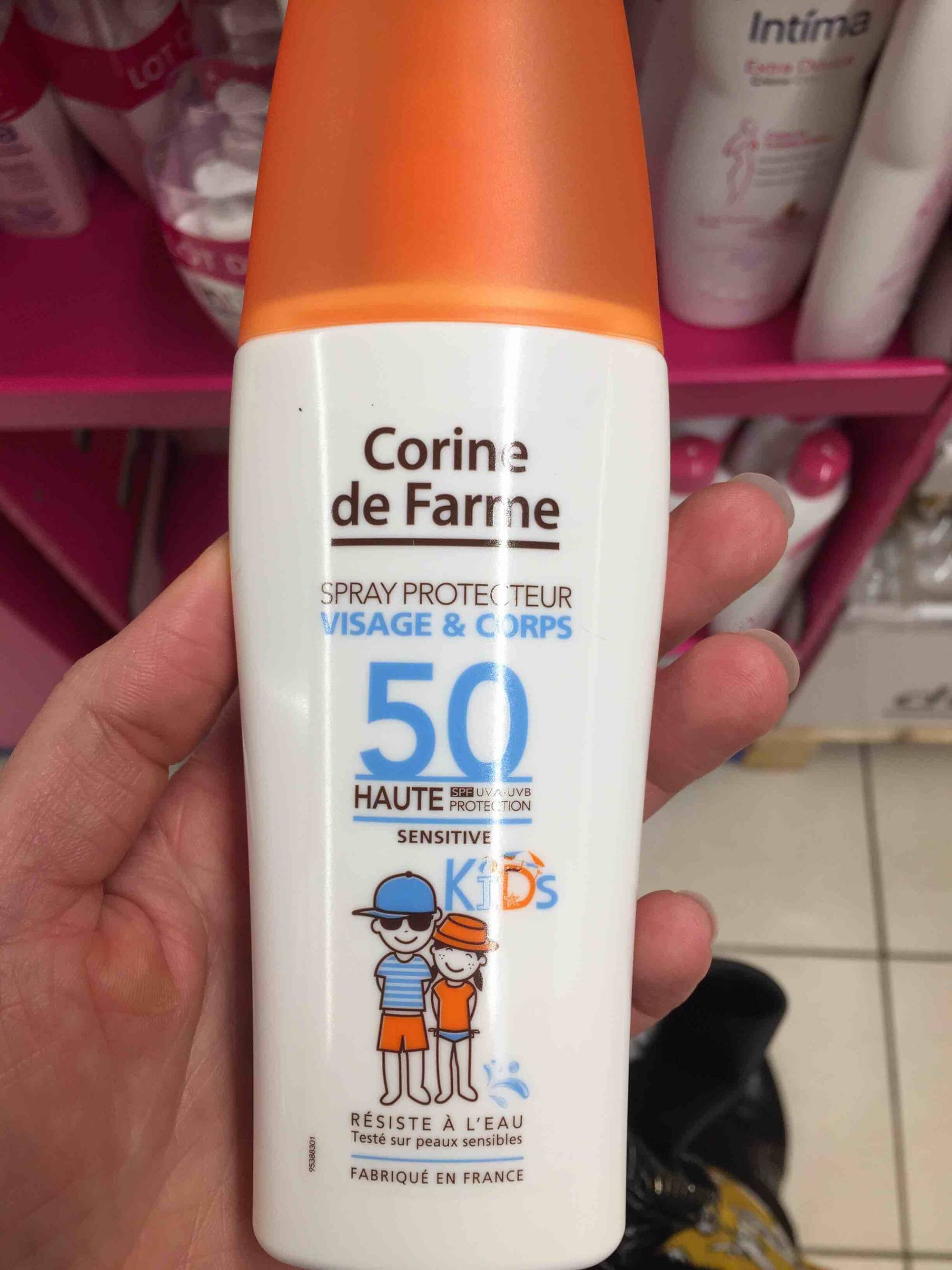 CORINE DE FARME - Sensitive kids - Spray protecteur visage & corps SPF 50
