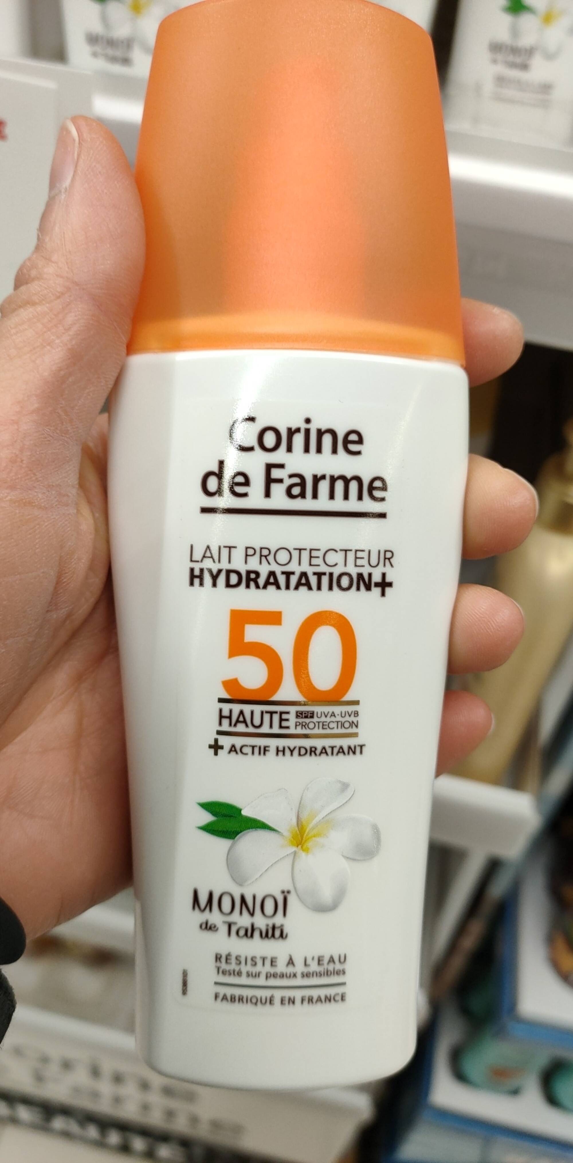CORINE DE FARME - Monoï de Tahiti - Lait protecteur hydratation 50+