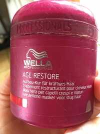 WELLA - Age restore - Traitement restructurant pour cheveux épais