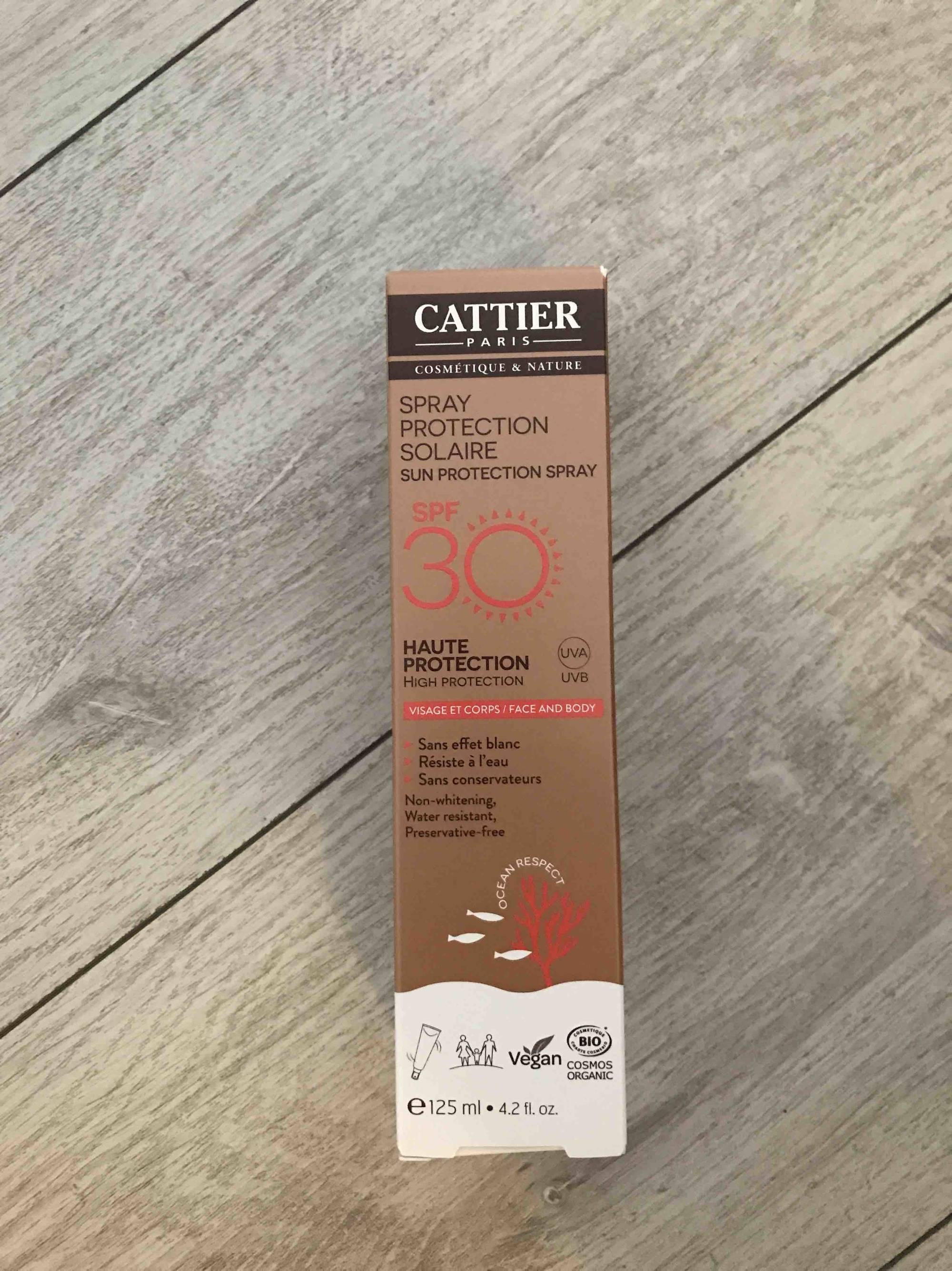 CATTIER - Spray protection solaire SPF 30