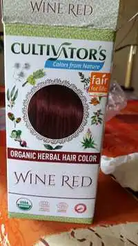 CULTIVATOR'S - Wine red - Organic herbal hair color