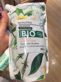 MONOPRIX - Jasmin et fleur de tiaré - Gel douche hydratant bio