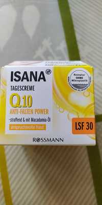 ISANA - Rossmann Tagescreme Q10 - Anti falten power LSF 30