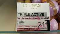 L'ORÉAL PARIS - Triple active - Soin hydratant multi-protection 24h