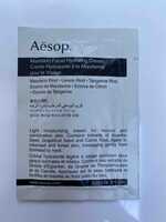 AESOP - Crème hydratante à la mandarine pour le visage