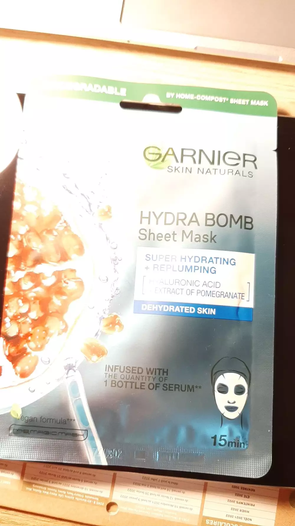 GARNIER - Hydra bomb sheet mask