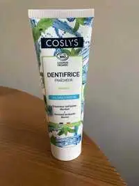 COSLYS - Haleine fraîche - Dentifrice fraîcheur menthol bio