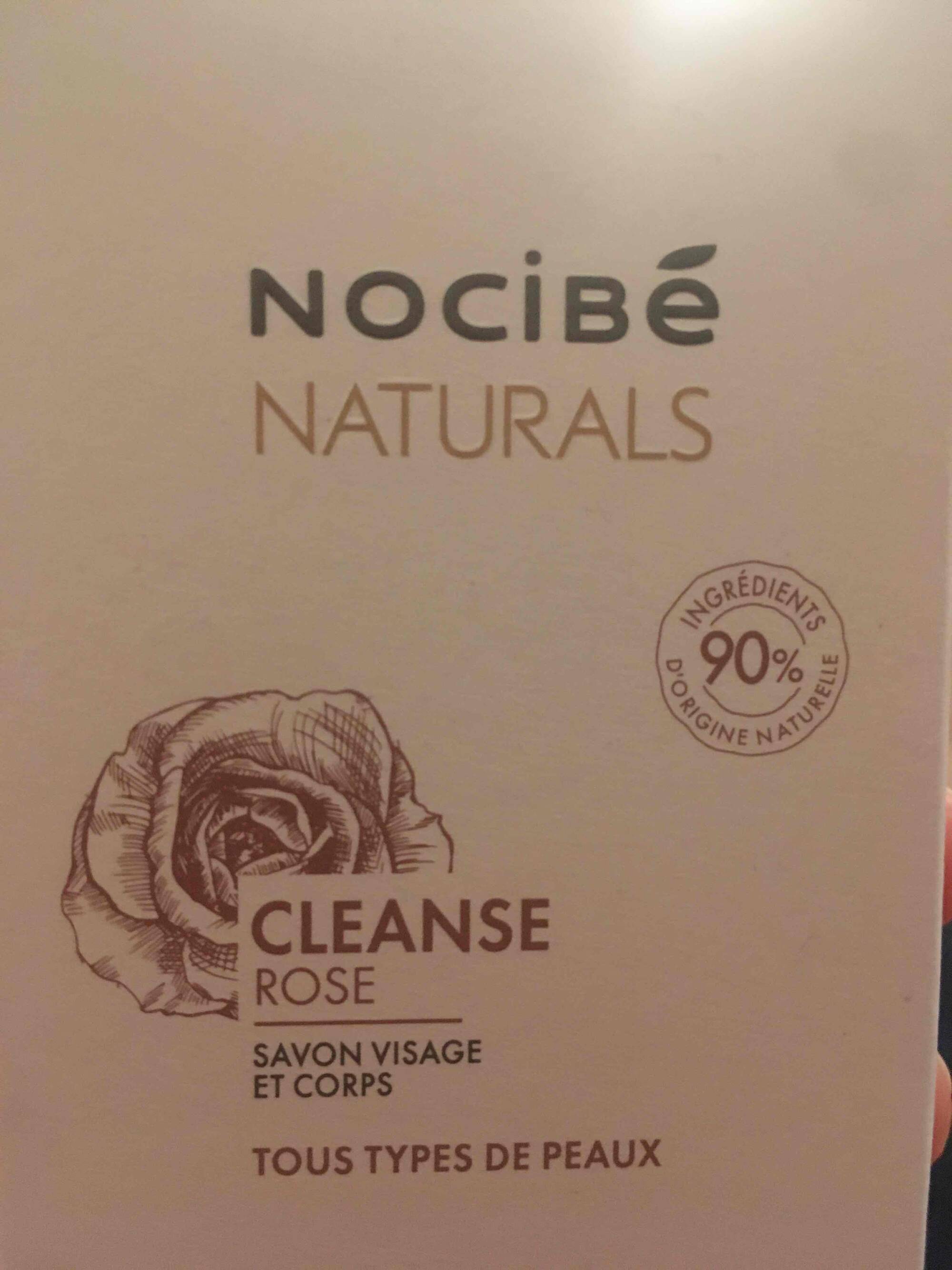 NOCIBÉ - Naturals Cleanse rose - Savon visage et corps