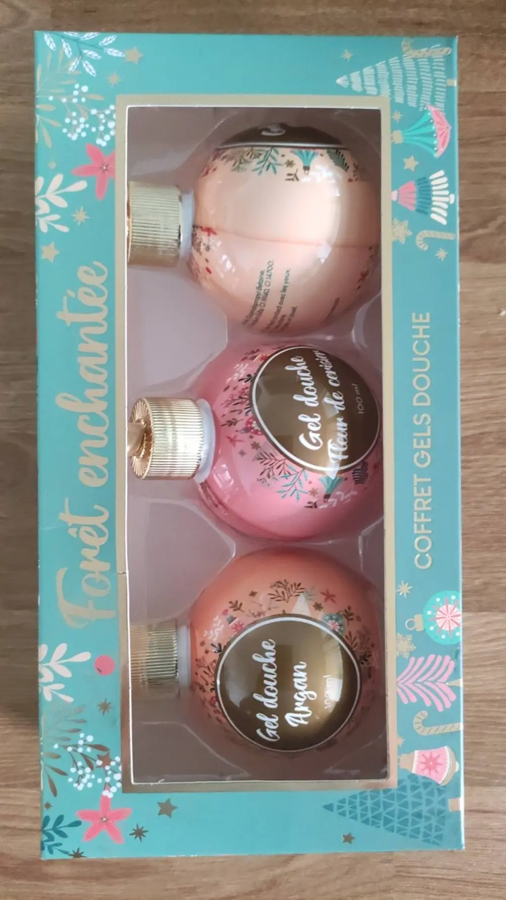 FORÊT ENCHANTÉE - Coffrets gels douche vanille, argan, fleur de cerisier