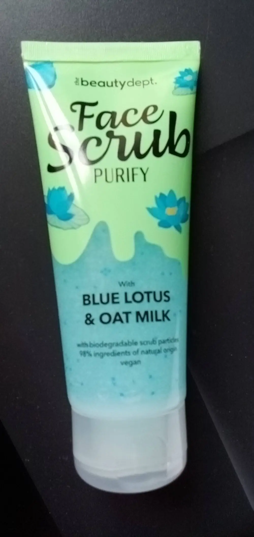 BEAUTYDEPT. - Face scrub with blue lotus & oat milk