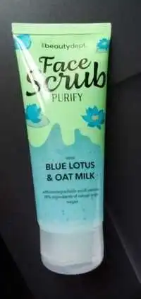 BEAUTYDEPT. - Face scrub with blue lotus & oat milk