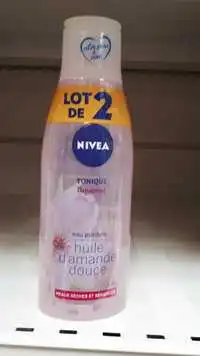 NIVEA - Huile d'amande douce - Eau purifiée tonique douceur