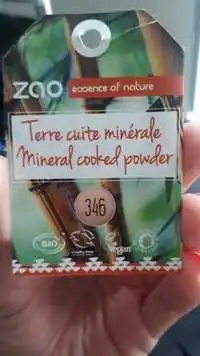 ZAO - Essence of nature - Terre cuite minérale bio