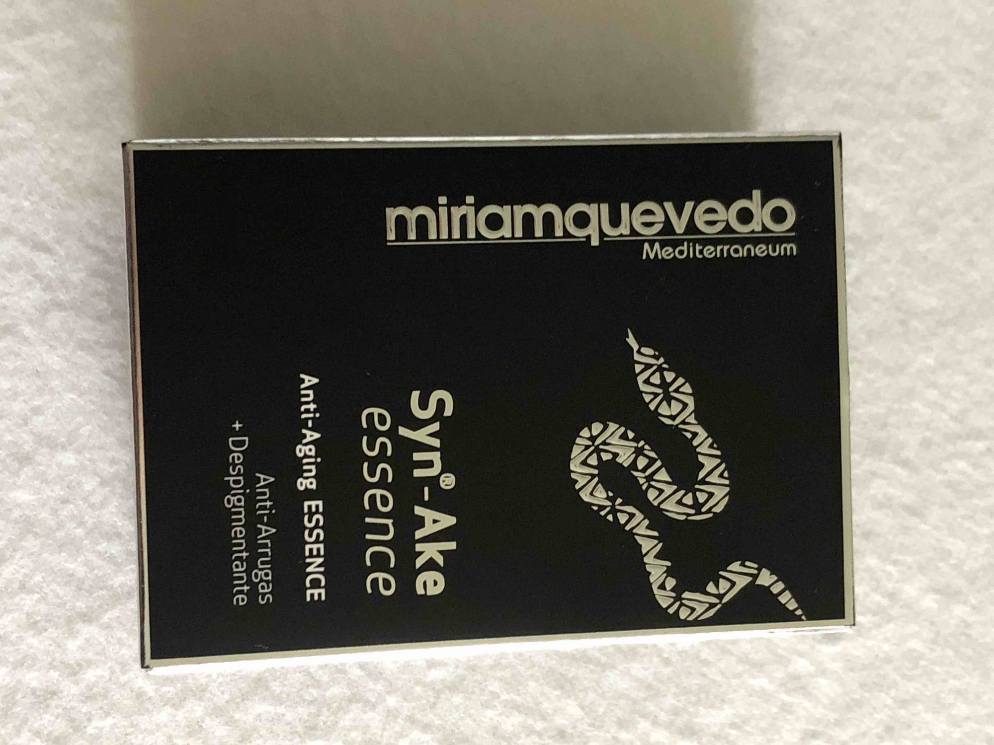 MIRIAM QUEVEDO - Syn-Ake essence - Anti-aging Essence