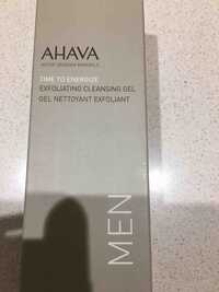 AHAVA - Men Time to energize - Gel nettoyant exfoliant