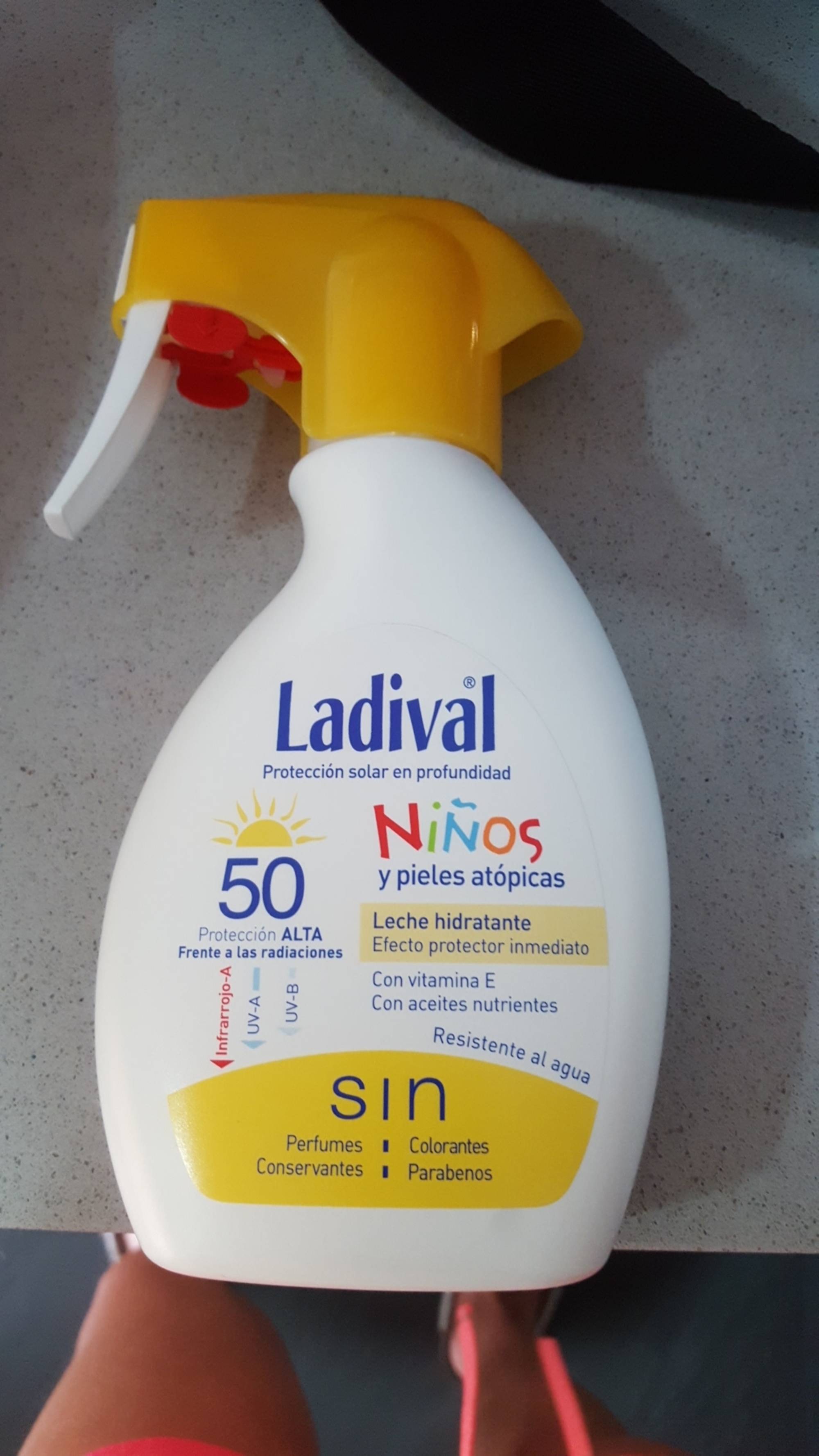 LADIVAL - Ninos - Proteccion solar en profundidad 50