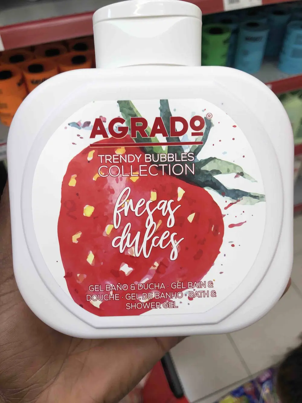 AGRADO - Fresas dulces - Gel bain et douche