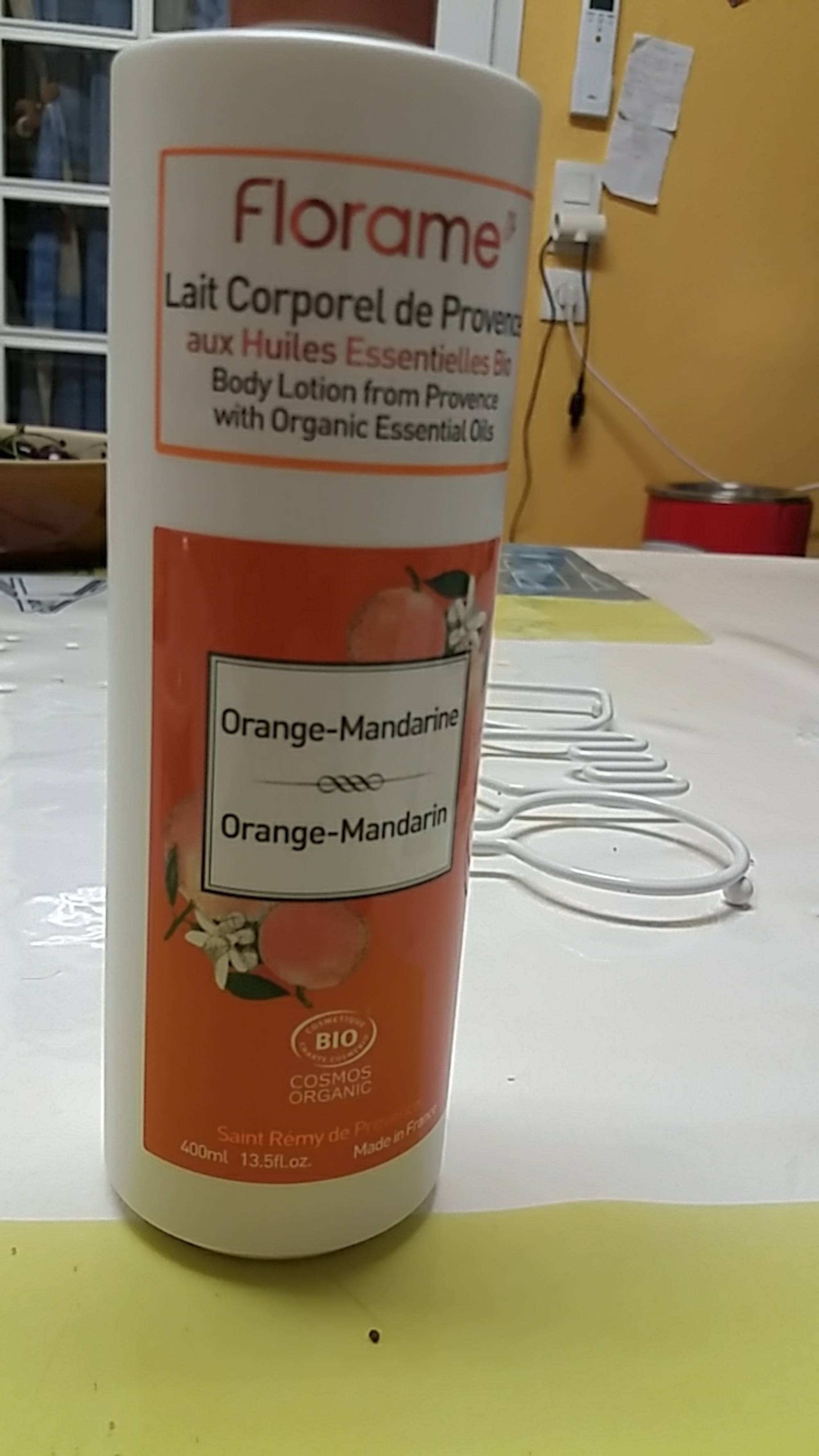FLORAME - Orange-mandarine - Lait corporel de Provence