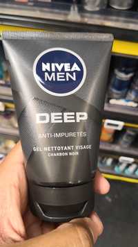 NIVEA MEN - Deep - Anti-impuretés gel nettoyant visage