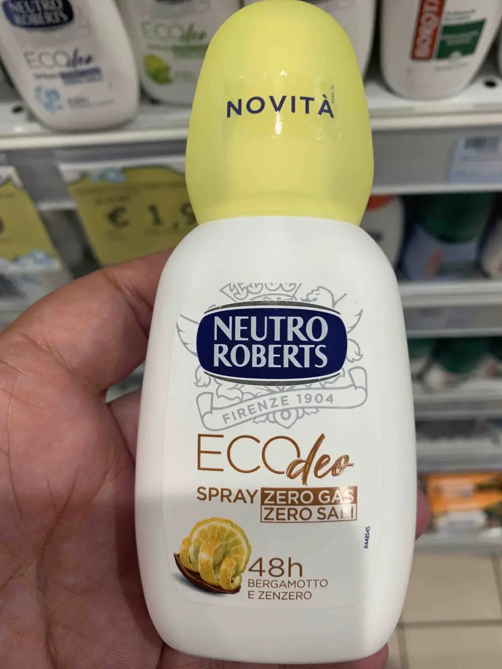 NEUTRO ROBERTS - Eco déo spray zéro gas zéro sali 48h