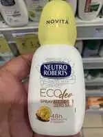 NEUTRO ROBERTS - Eco déo spray zéro gas zéro sali 48h
